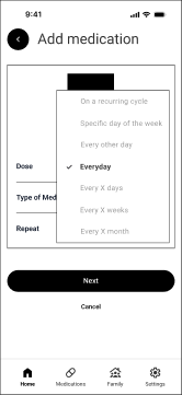 Cura wireframe for repeat logic